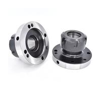 Mandrin ER16 ER50 ER25 ER32 125 ER40, Mini bride 100mm 80mm, fixation de pince à cartouche quatre axes for outil tour fraisage CNC(ER32-D100 (7Hole))