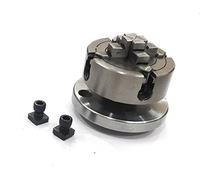 Mandrin indépendant haute précision 70 mm 4 mâchoires + plaque arrière pour table rotative 75 mm et 100 mm