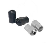 Mandrin M8x0.75mm Alliage de Zinc pour Outil Rotatif | Alliage de zinc pour robuste, filetage métrique M8x0.75, installation rapide, compatible outils rotatifs, finition noire et