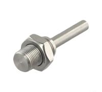 Mandrin manuel en métal Z011 en alliage de zinc avec auto-centrage pour outils électriques et mini perceuses, haute précision et grande plage de serrage, argent (C)