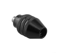 Mandrin multi-perceuse 0,3-3,2 mm sans clé pour polisseuse rotative WX106, acier à haute teneur en carbone finition oxyde noir pour bois, métal, verre, artisanat