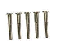 Mandrin professionnel en acier rapide avec tige de 3,175/6 mm, convertit l'outil rotatif en fraise pour bois, métal et projets de bricolage autour du mandrin en acier rapide