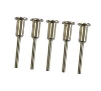 Mandrin professionnel en acier rapide avec tige de 3,175/6 mm, convertit l'outil rotatif en fraise pour bois, métal et projets de bricolage autour du mandrin en acier rapide