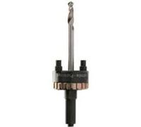 Mandrin Quick Lock hexagonal 9,5 mm x Lt. 127 mm pour scie cloche D. 14 à 210 mm G