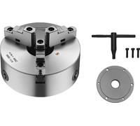 Mandrin rotatif, à centrage automatique, construction durable, mandrin 3 broches 200 mm