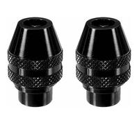 Mandrin sans clé 0,4-3,2 mm pour mini perceuse et meuleuse - Adaptateur multifonction 2 pièces
