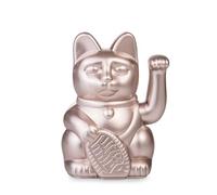 Maneki neko Chat porte-bonheur à bras mobile, Plastique, Moonlight, ca. 15 x 10,5 cm