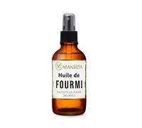 Manelya Huile De Fourmis Bio - Avec Applicateur Spray - 100 ml - Flacon en verre ambré.