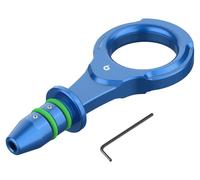 Manette de jauge d'huile, en aluminium durable, joint étanche, couleur bleue