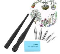 Manga Pen Comic Pen Nib Stylos Set Calligraphie Pen Mapping Porte Plume Porte Plume Dessin pour Le Dessin