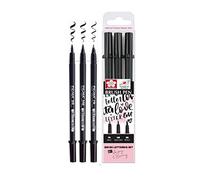 Manga Set - Sakura Pigma Micron Noir 3 Toutes Les Plumes ,Brush Pen
