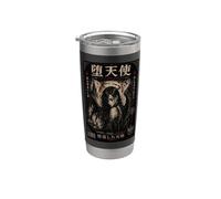 Mangas gothiques et streetwear Fallen Angel Gobelet isotherme en acier inoxydable double paroi