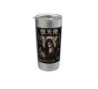 Mangas gothiques et streetwear Fallen Angel Gobelet isotherme en acier inoxydable double paroi