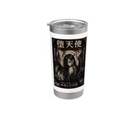 Mangas gothiques et streetwear Fallen Angel Gobelet isotherme en acier inoxydable double paroi