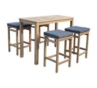 Mange Debout Aruba En Acacia 4 Places - Coussins Gris Gris