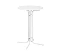 Mange-debout d'extérieur - Ø 70 cm - Blanc | Royal Catering