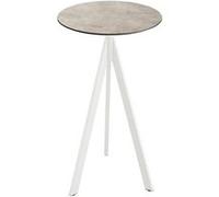 Mange Debout Infinity Tripod avec Piètement Blanc et Plateau HPL Ø 70 cm Veba 3 G