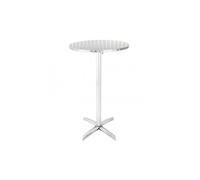 Mange-debout inox plateau basculant 600 mm