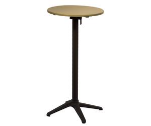 Mange debout rond aluminium - Alicante - L.55 x l.55 x H.107 cm
