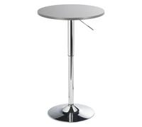 Mange debout rond H 100 x D 60 cm - Redy - plateau gris