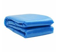 Mangloder Couverture de Piscine rectangulaire 1000x600 cm PE Bleue pour Protection Thermique et hivernage, idéale pour Bassin extérieur, sécurité et Entretien Facile