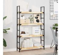 Mangloder Lot de 2 étagères flottantes en bois d'acacia massif non traité, 100 x 20 x 4 cm, à suspendre, peu encombrant, pour salon, cuisine, salle de bain, bureau, avec grain naturel et rangement