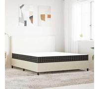 Mangloder Matelas à ressorts Bonnell, moyen, 180 x 200 cm, avec housse en tissu respirant, hauteur de 18 cm, housse lavable, soutien ergonomique, silencieux, pour un sommeil paisible en lit double
