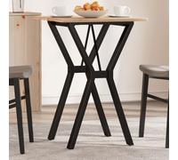 Mangloder Pieds de Table en Acier Cadre en Y 40x40x73 cm Support Robuste pour Meubles Support tréteau piètement Base Fixation pour rénovation Bricolage Salon Salle à Manger Bureau