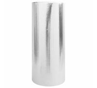 Mangloder Réflecteur de Chaleur pour radiateur argenté 15 x 1 m en polyéthylène Durable, Facile à Installer, Compatible avec Tous Types de radiateurs pour Maison et Bureau