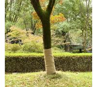 Mangloder Rouleau de jute 1 x 10 m 100 % jute 200 g/m² Rouleau de toile de jute naturelle pour accessoires de décoration, chemin de table, bricolage, emballage cadeau, mariage, fête, rustique