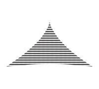 Mangloder Voile d'ombre Triangulaire HDPE 4 x 4 x 6 m avec Fixations Acier Inoxydable, Protection UV 90%, et Respirante pour Jardin terrasse Balcon extérieur Piscine