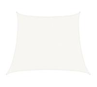 MANGO Filet D'Ombrage, Toile Protection Solaire, Voile d'ombrage, 160 g/m² Blanc 3/4x3 m PEHD LV247