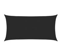 MANGO Filet D'Ombrage, Toile Protection Solaire, Voile d'ombrage, 160 g/m² Noir 3x6 m PEHD LV134