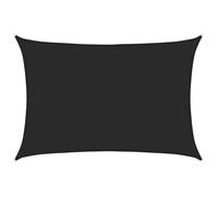 MANGO Filet D'Ombrage, Toile Protection Solaire, Voile d'ombrage, 160 g/m² Noir 4x5 m PEHD LV278