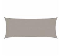 MANGO Filet D'Ombrage, Toile Protection Solaire, Voile d'ombrage, 160 g/m² rectangulaire gris clair 2x4,5 m PEHD LV179