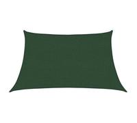 MANGO Filet D'Ombrage, Toile Protection Solaire, Voile d'ombrage, 160 g/m² Vert foncé 3/4x2 m PEHD LV702