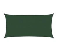 MANGO Filet D'Ombrage, Toile Protection Solaire, Voile d'ombrage, 160 g/m² Vert foncé 3x6 m PEHD LV787