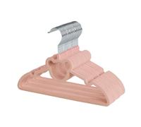 ManGotree 32 cm Cintres Ultra-Fins en Velours pour Bébé Lot de 20 Rose