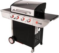 Somagic Barbecues Barbecue à gaz MANHATTAN 400GPI, 4 brûleurs, 14 kW, cuve émaillée 72 x 44 cm