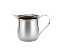 manhegari Gobelet mélangeur à lait, pour café et lait avec bec verseur, en acier inoxydable, ustensile de bar, cappuccino, vapeur, pour cuisine, maison, voyage, café, bar