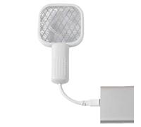 manhegari Raquette électrique anti-moustiques - Moustique électrique - Filet sûr pour maison, cuisine, chambre, intérieur, jardin, camping