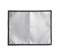 manhegari Tapis de feu résistant au feu, tapis d'extérieur pliable anti-taches pour grille de chasse, abri de jardin, charbon