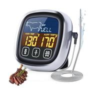 manhegari Thermomètre pour la température de la viande, appareil numérique de mesure - Thermomètre de cuisine étanche - Pour la viande, le grill, le four, le barbecue, le steak et