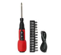 manhegari Visseuse électrique sans fil | Visseuse électrique rechargeable USB - Outil multifonction pour installation, réparations domestiques pour portes, fenêtres, appareils électroménagers