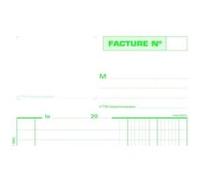 EXACOMPTA Manifold Factures 210 x 148 mm dupli autocopiant 50 feuillets
