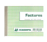 Manifold Factures EXACOMPTA 13274E 10,5x13,5cm 50 dupli autocopiant