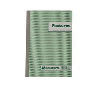 EXACOMPTA Manifold Factures avec mention TVA 21x14,8cm 50 feuillets dupli autocopiants
