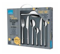 Amefa Set de couverts Manille - 42 pièces, 6 personnes - argent