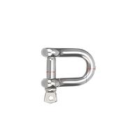 Manille de Levage Anneau de levage en acier inoxydable 304, manille Type D, chaîne à câble métallique M4/M5/M6/M8/M10-M20(M5 D 5PCS)