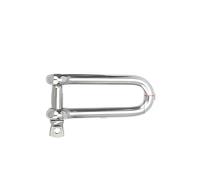 Manille de Levage Anneau de levage en acier inoxydable 304, manille Type D, chaîne à câble métallique M4/M5/M6/M8/M10-M20(M12 DE 1PCS)